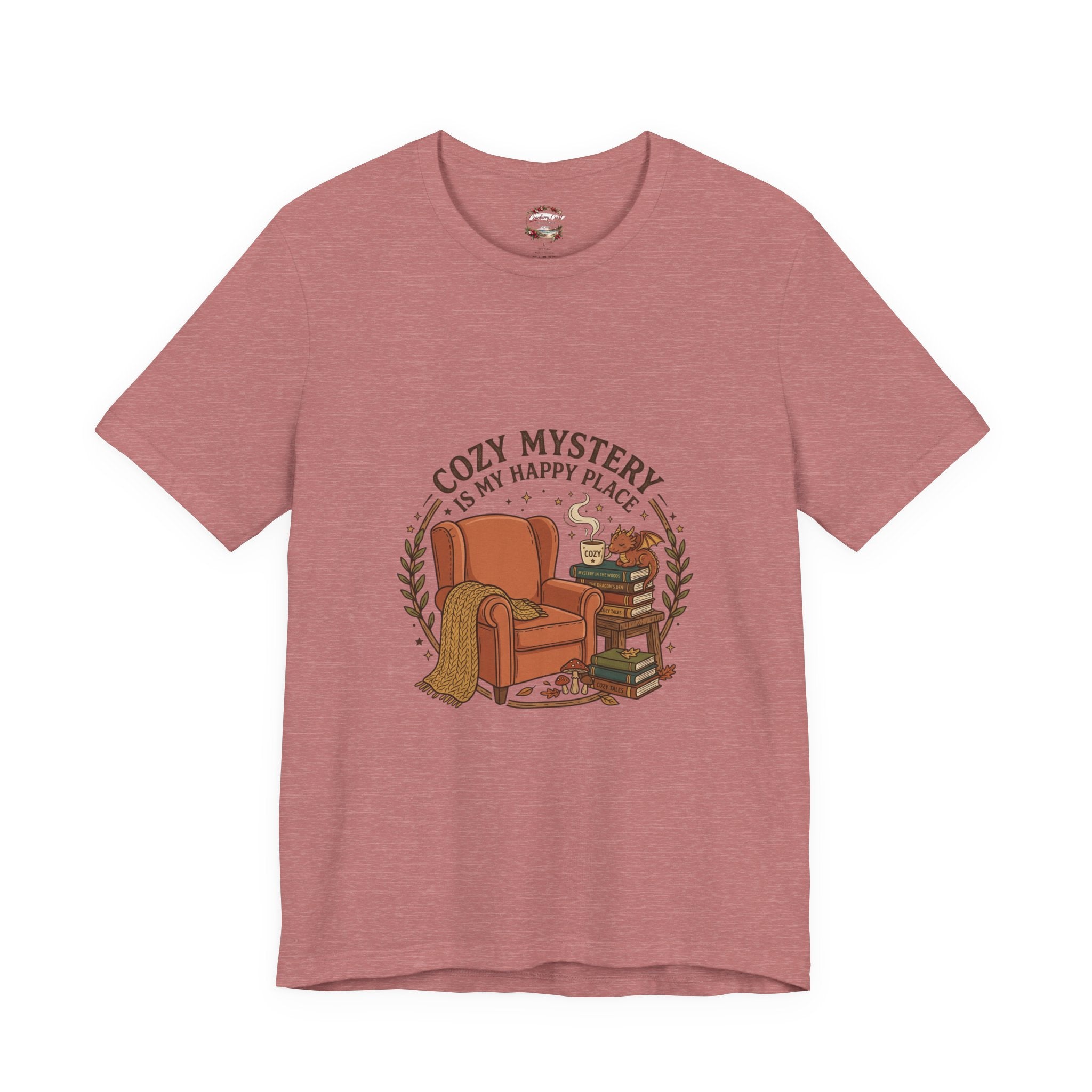 "Cozy Mystery Is My Happy Place" Tee