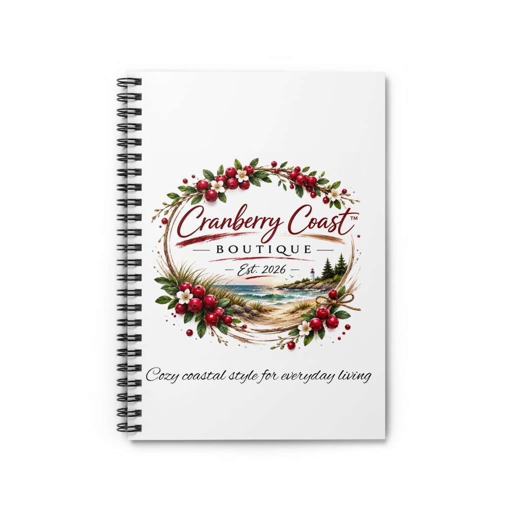 Cranberry Coast Boutique Notebook