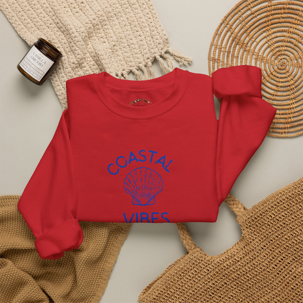 Coastal Vibes Crewneck