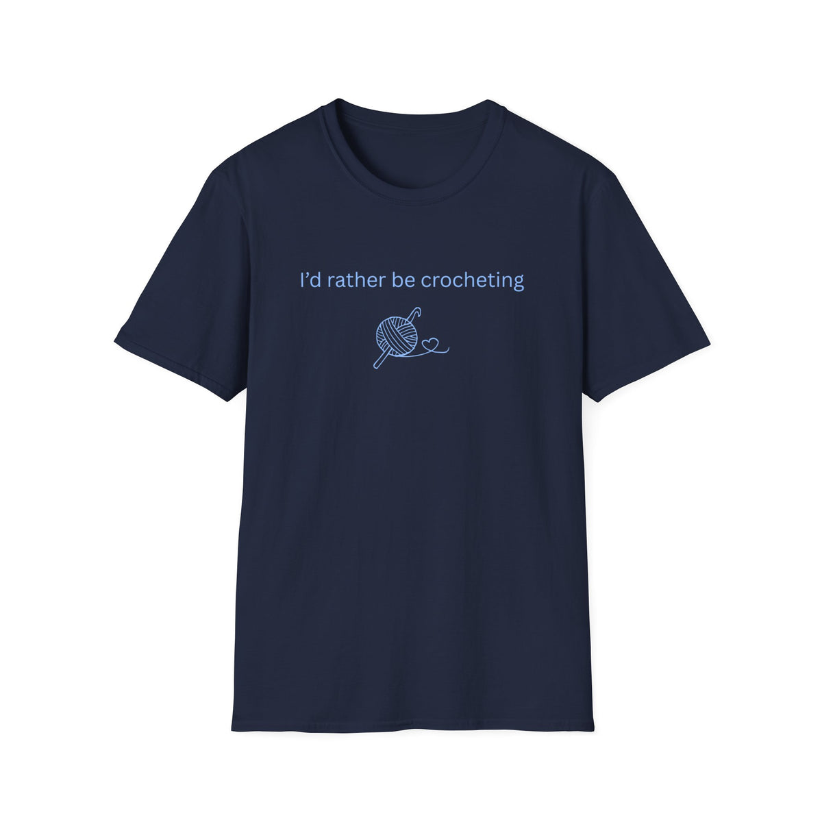 I'd Rather Be Crocheting Tee