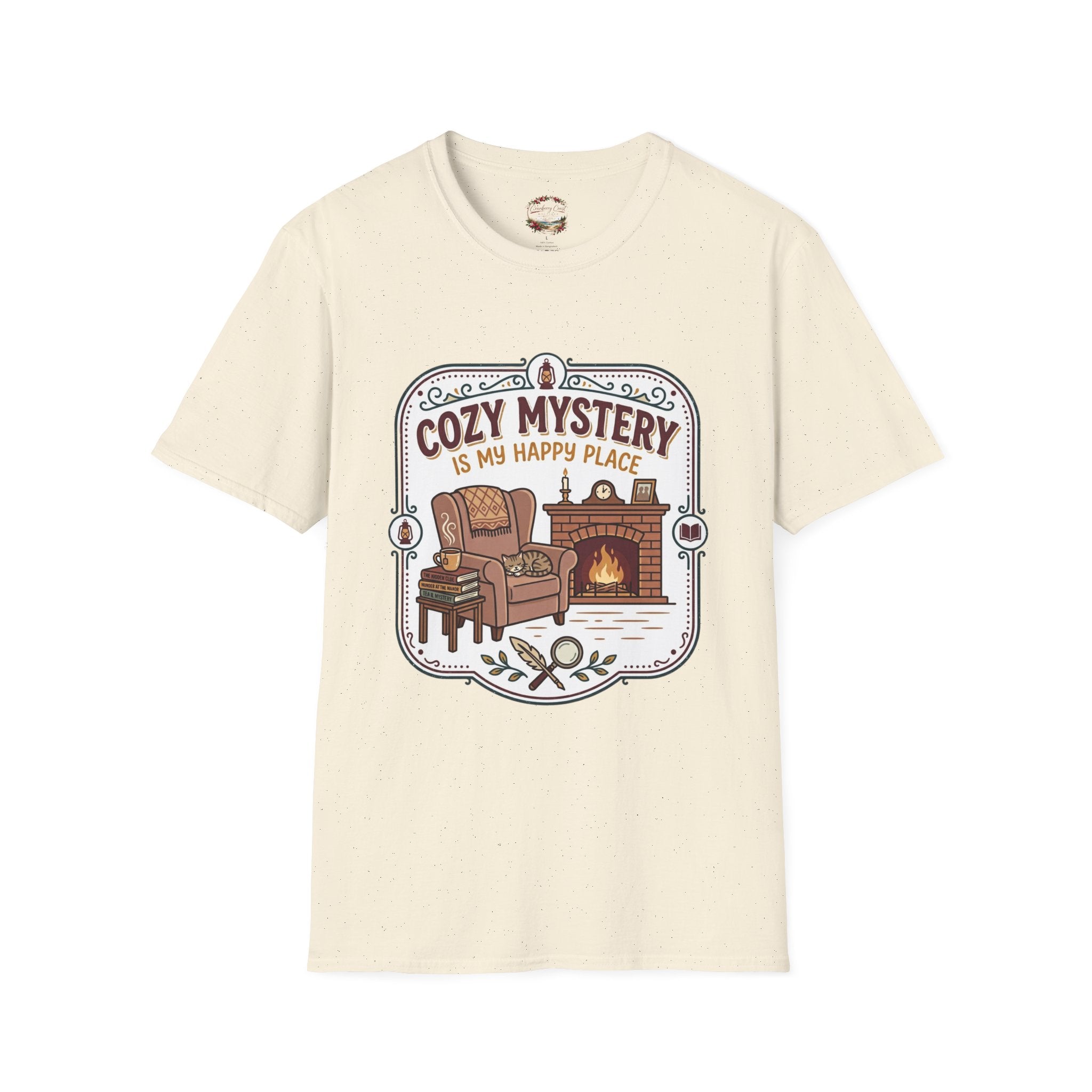 Cozy Mystery Is My Happy Place Tee