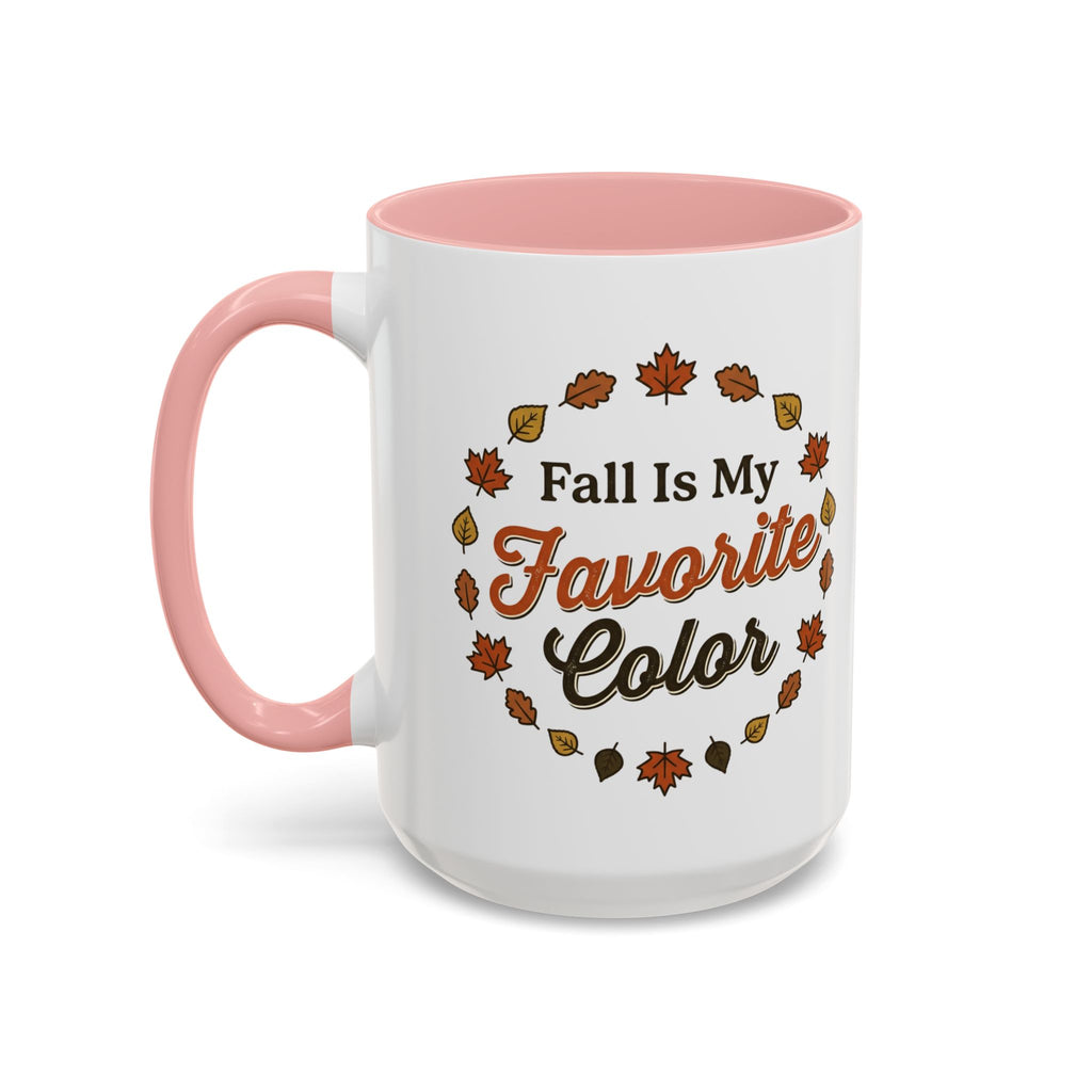Fall Is My Favorite Color Accent Coffee Mug