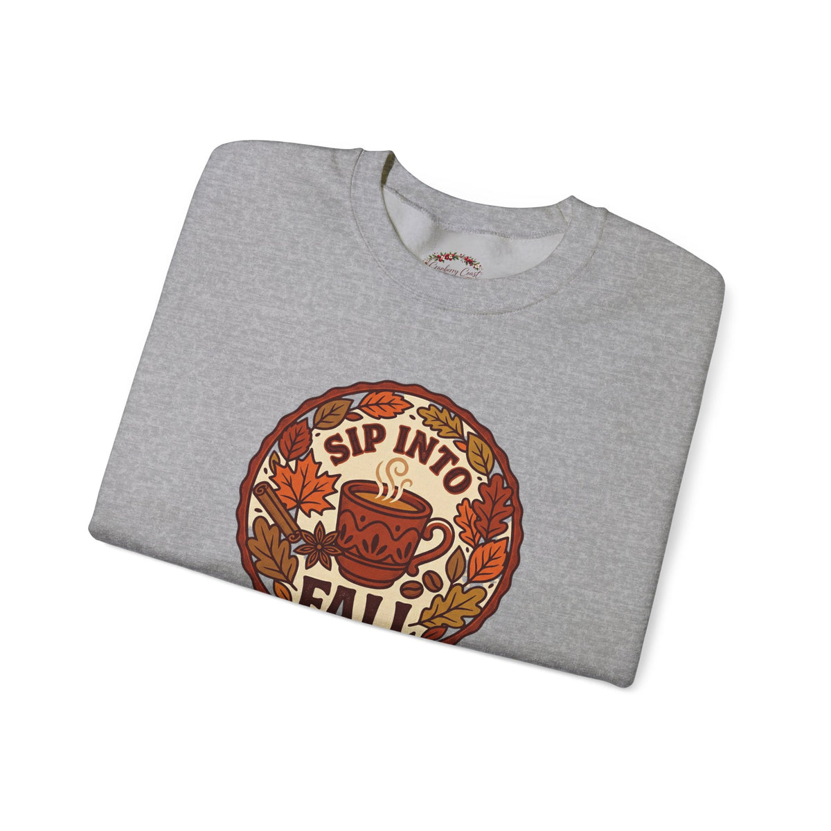 Sip Into Fall Crewneck
