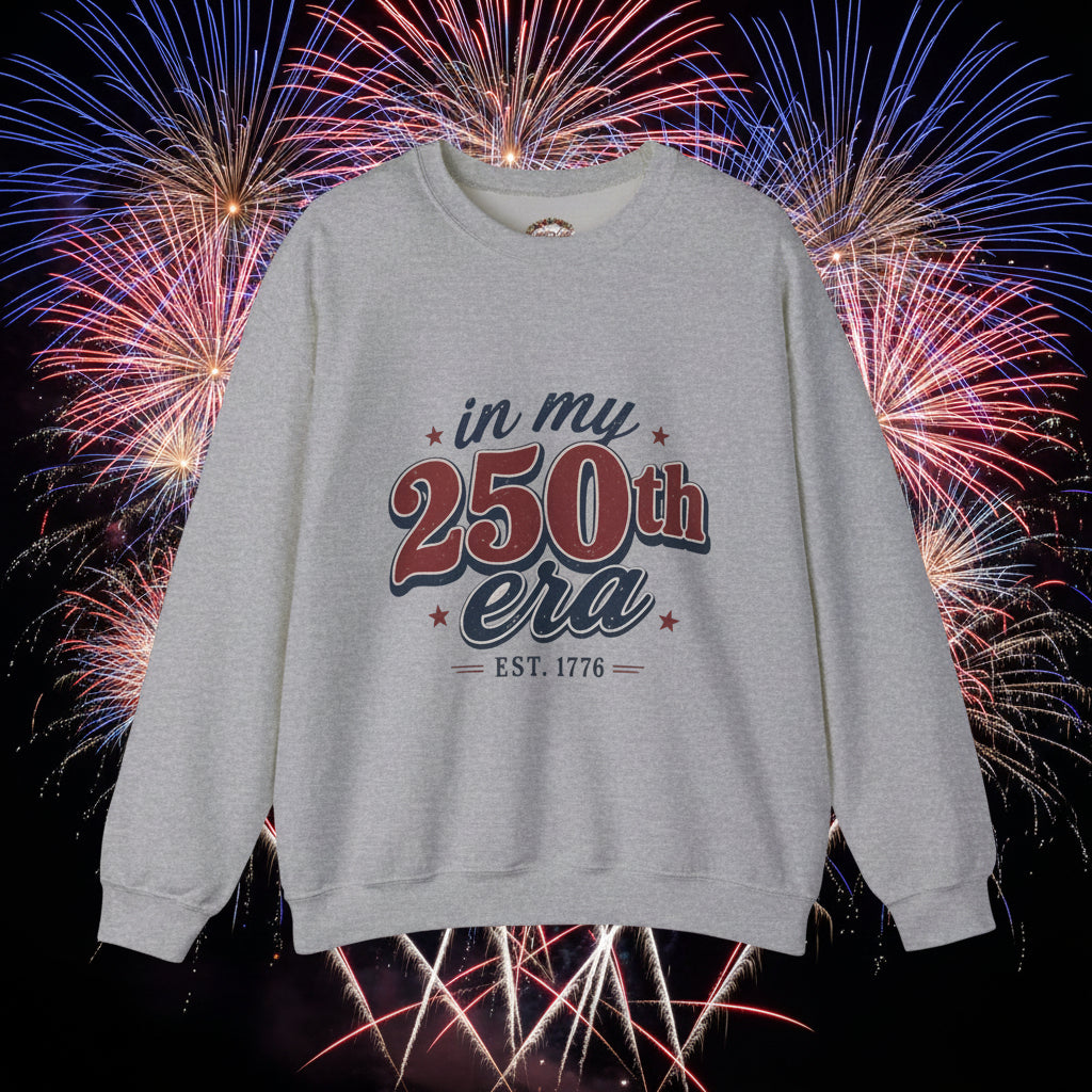 In My 250th Era Crewneck Red Logo