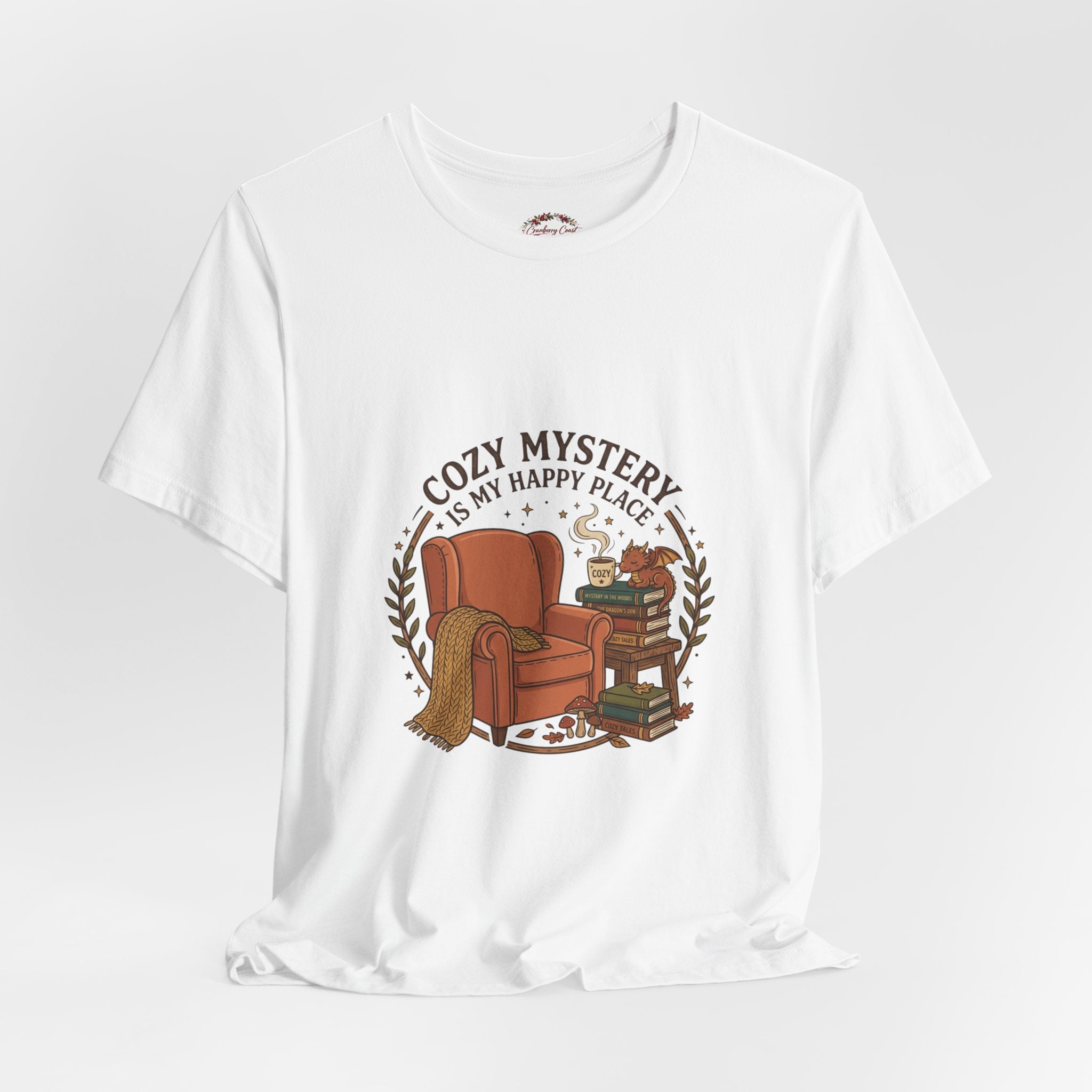 "Cozy Mystery Is My Happy Place" Tee