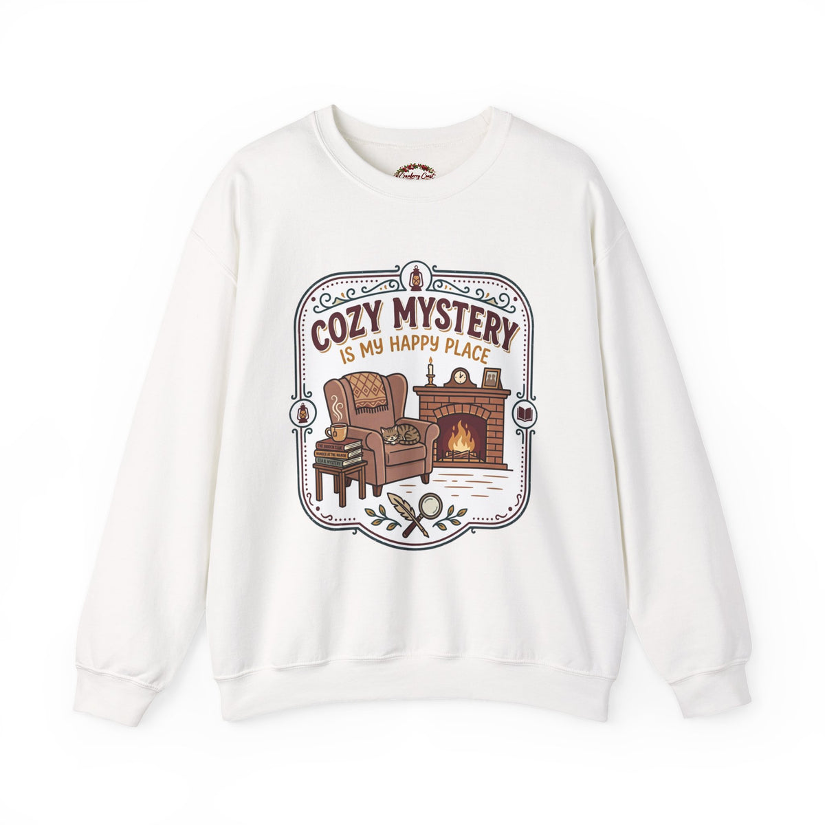 Cozy Mystery Is My Happy Place Crewneck