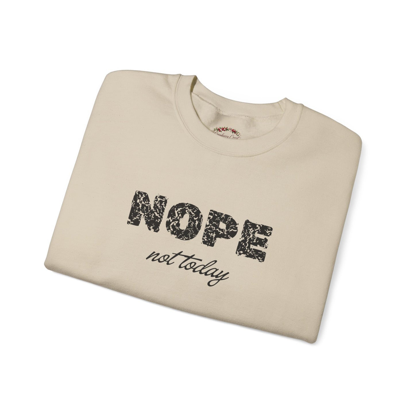 Nope Not Today Crewneck