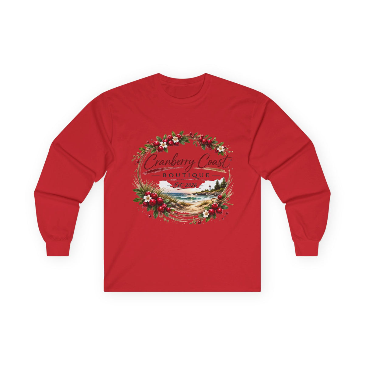 Cranberry Coast Boutique Long Sleeve Tee