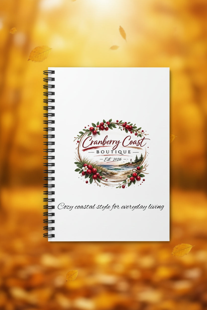 Cranberry Coast Boutique Notebook