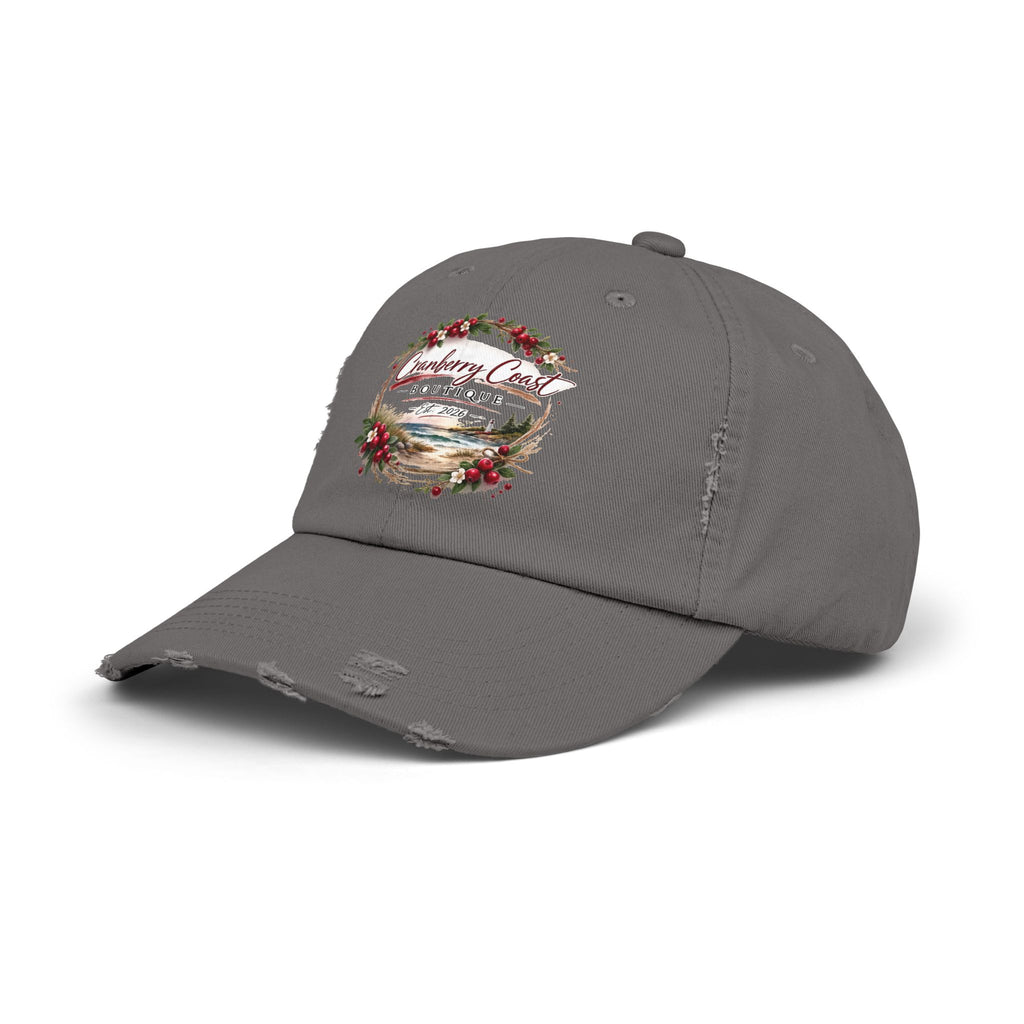Cranberry Coast Boutique Distressed Hat