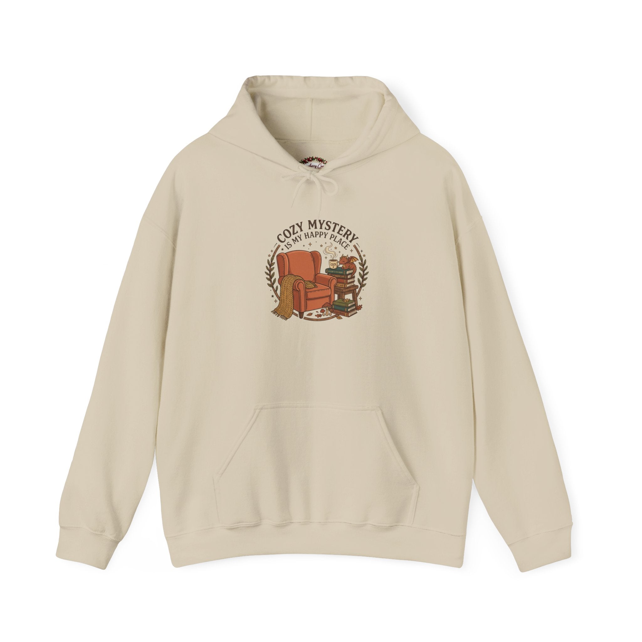 "Cozy Mystery Is My Happy Place" Hoodie