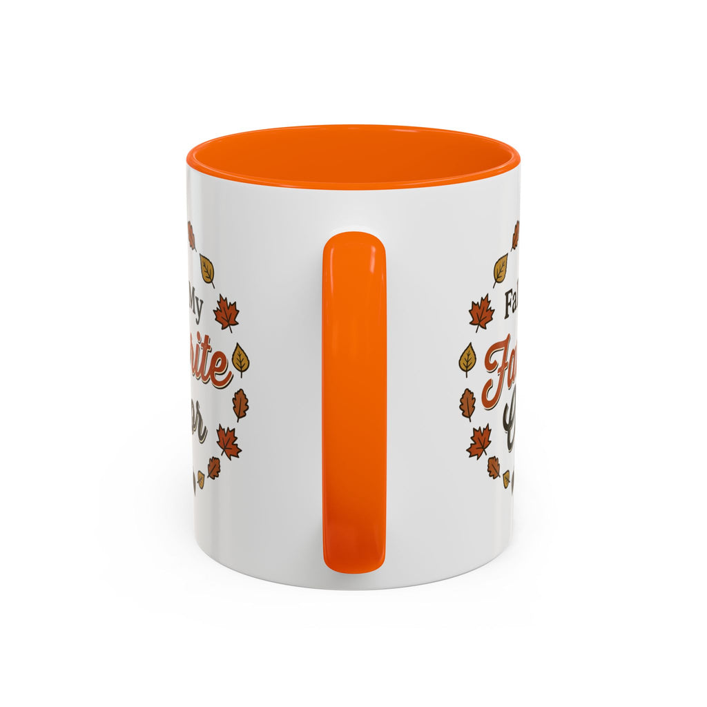 Fall Is My Favorite Color Accent Coffee Mug