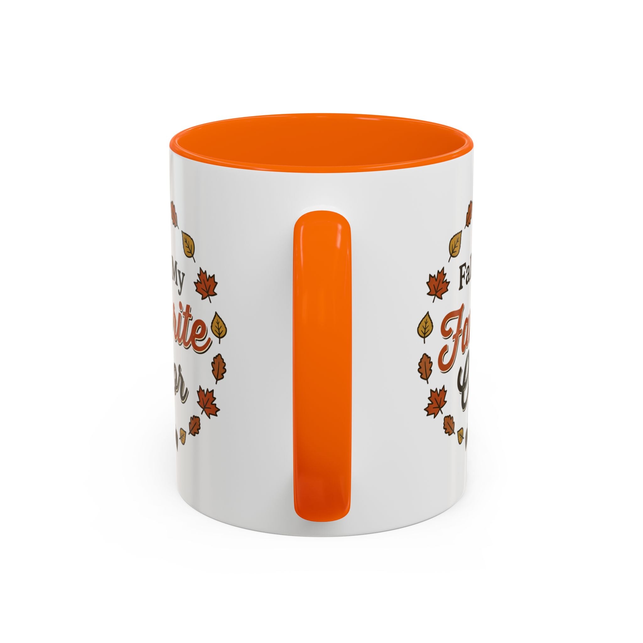 Fall Is My Favorite Color Accent Coffee Mug