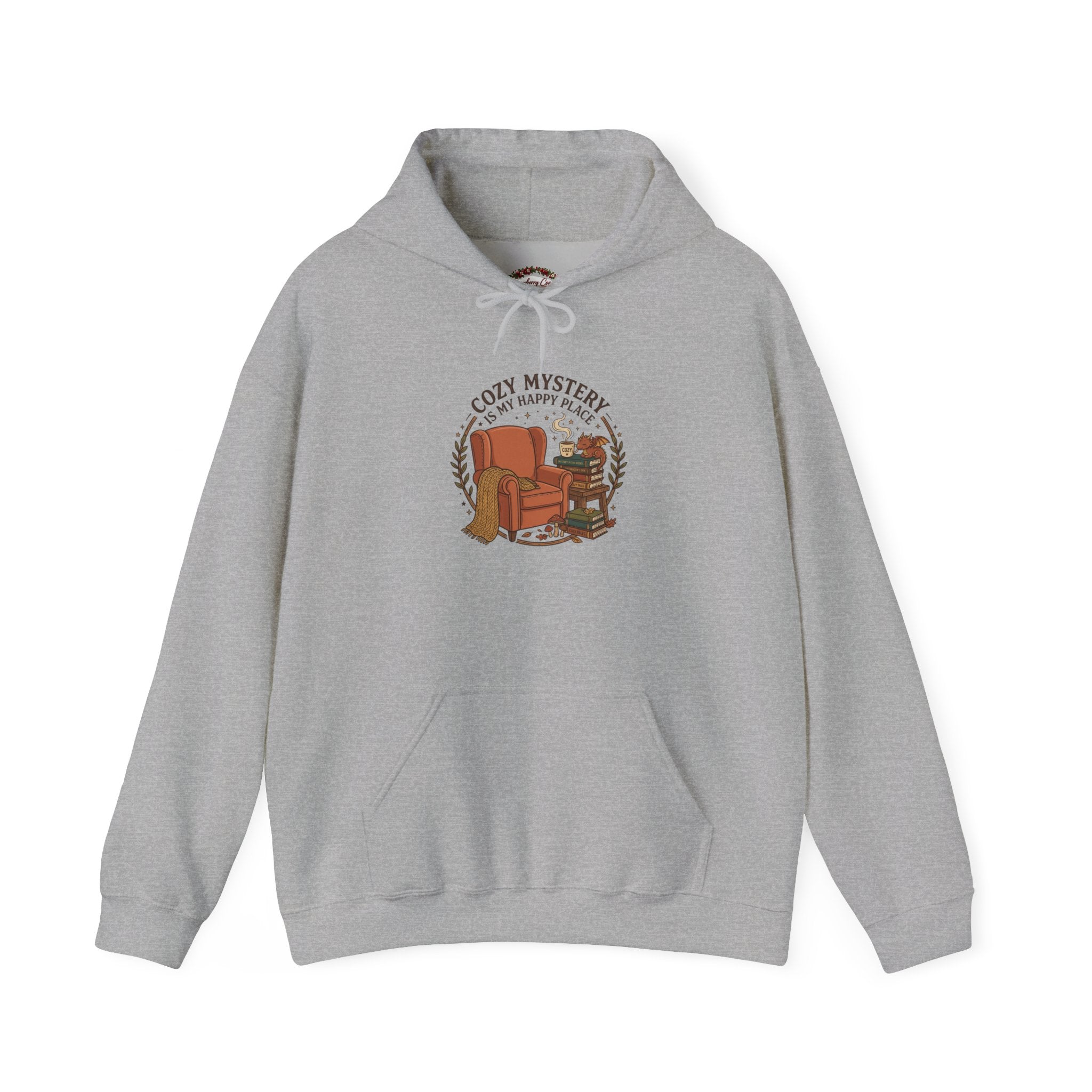 "Cozy Mystery Is My Happy Place" Hoodie