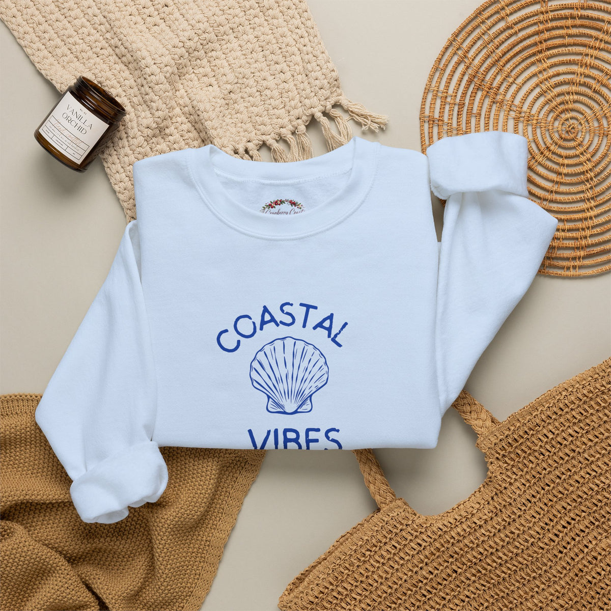 Coastal Vibes Crewneck