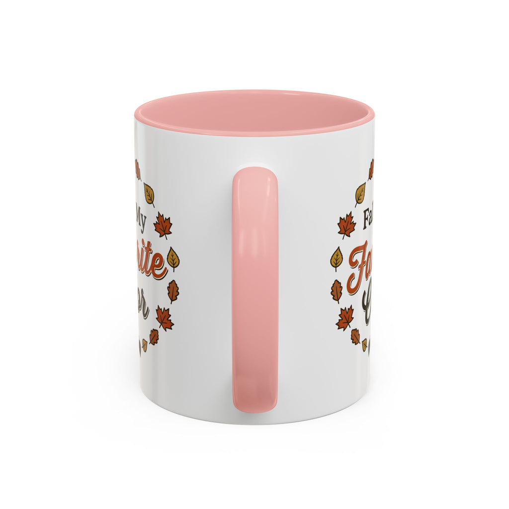 Fall Is My Favorite Color Accent Coffee Mug