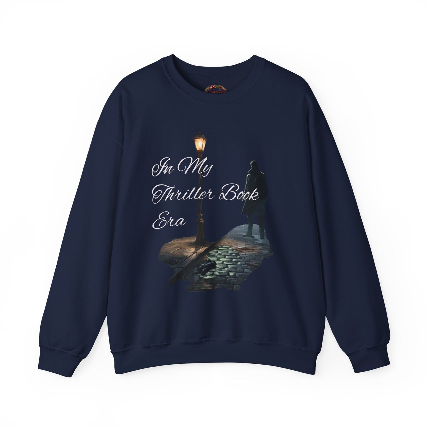 In My Thriller Book Era White Lettering Crewneck