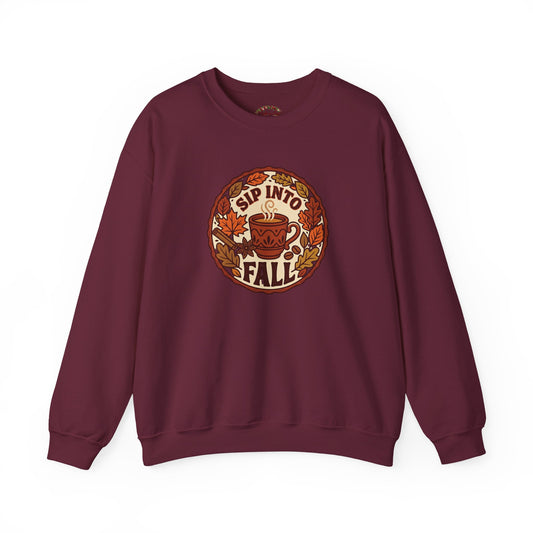 Sip Into Fall Crewneck
