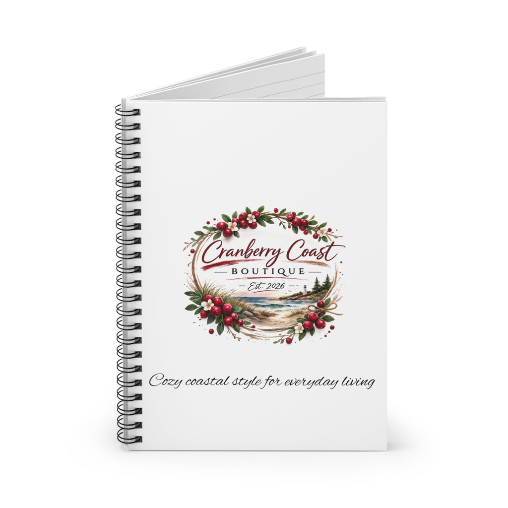 Cranberry Coast Boutique Notebook