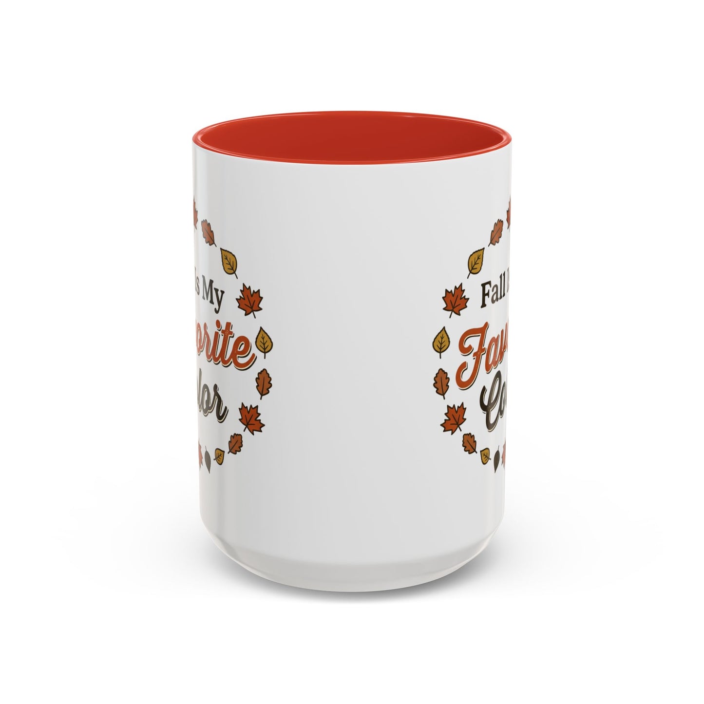 Fall Is My Favorite Color Accent Coffee Mug