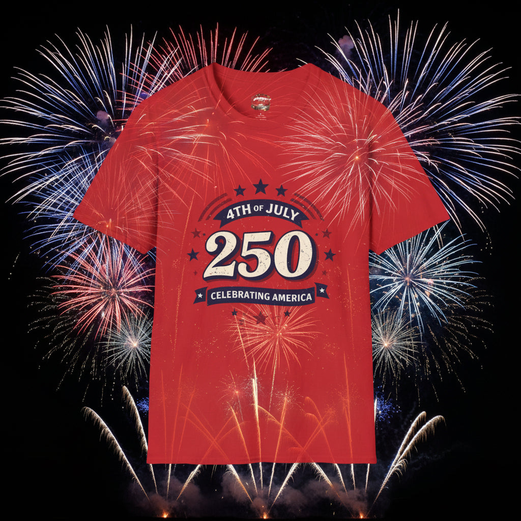 4th of July 250th Tee