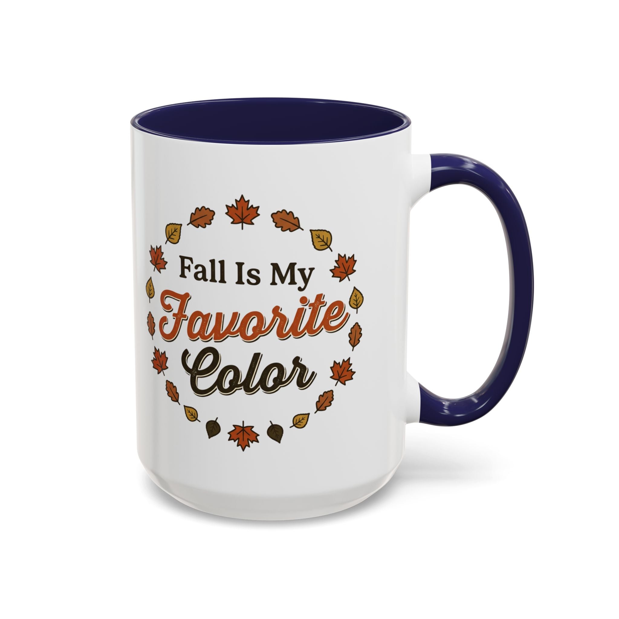 Fall Is My Favorite Color Accent Coffee Mug