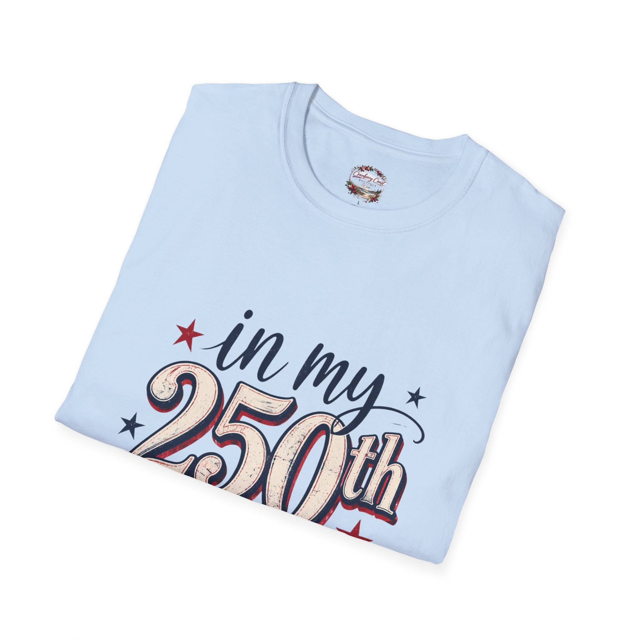 In My 250th Era Tee White Logo