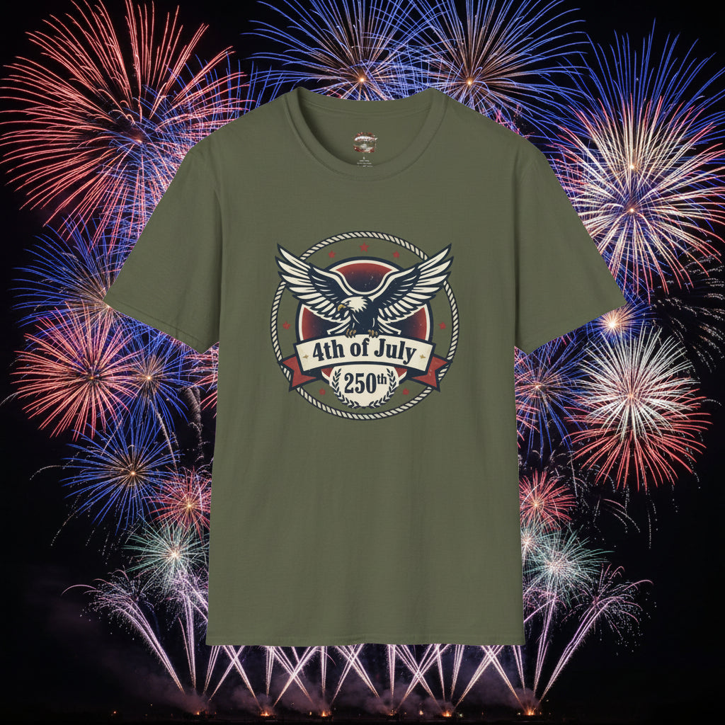 4th of July Eagle Tee
