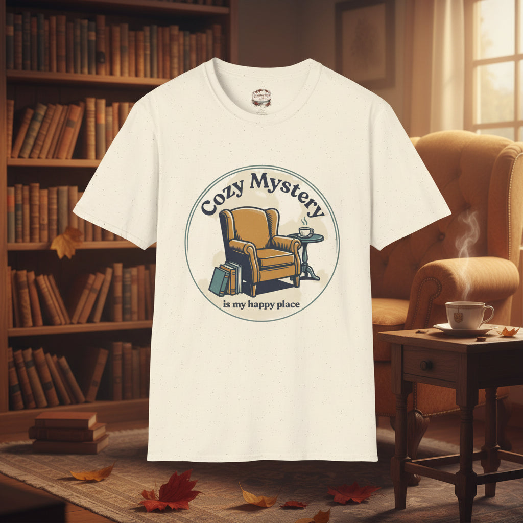 Cozy Mystery Is My Happy Place Tee