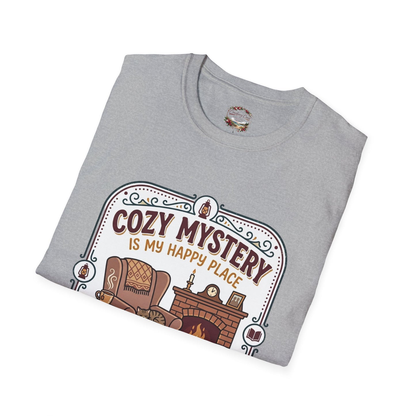 Cozy Mystery Is My Happy Place Tee