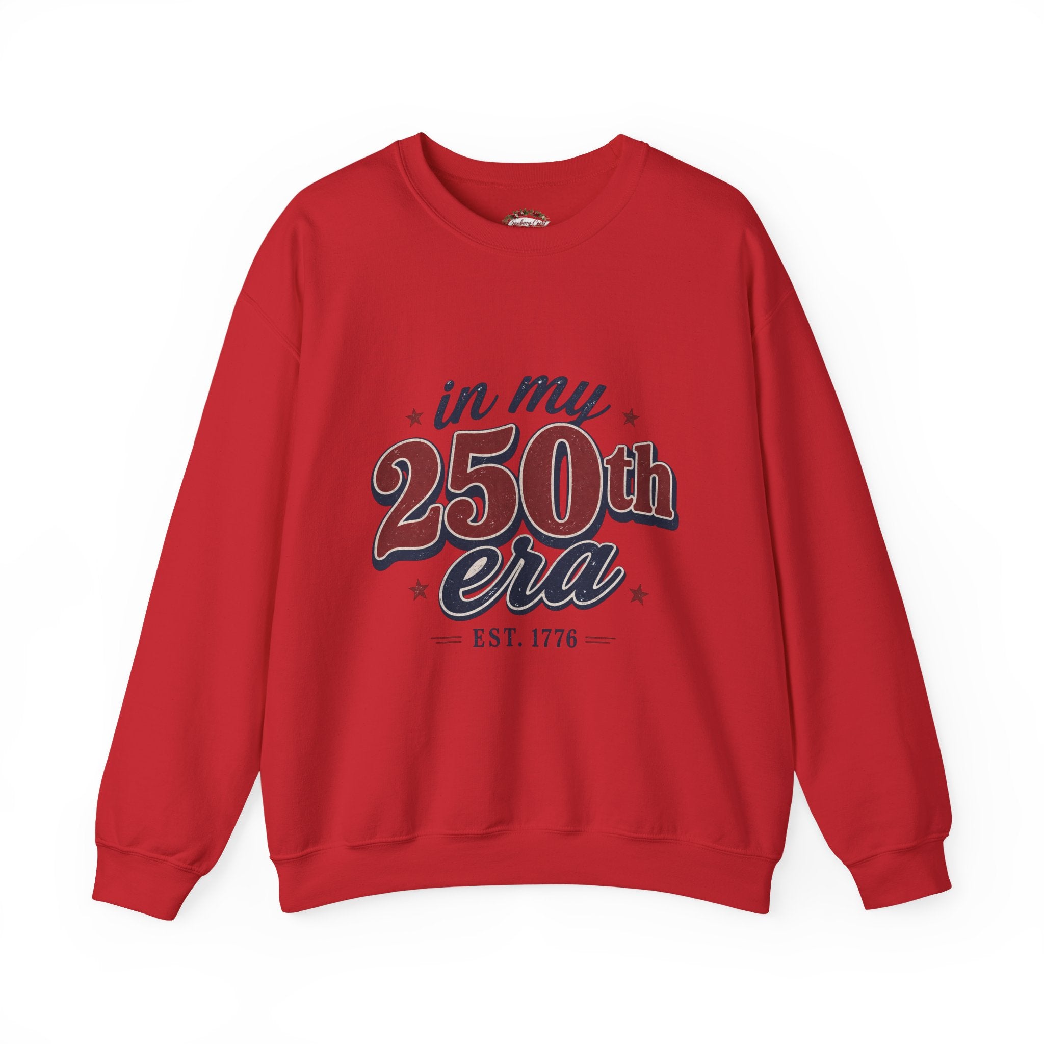 In My 250th Era Crewneck Red Logo