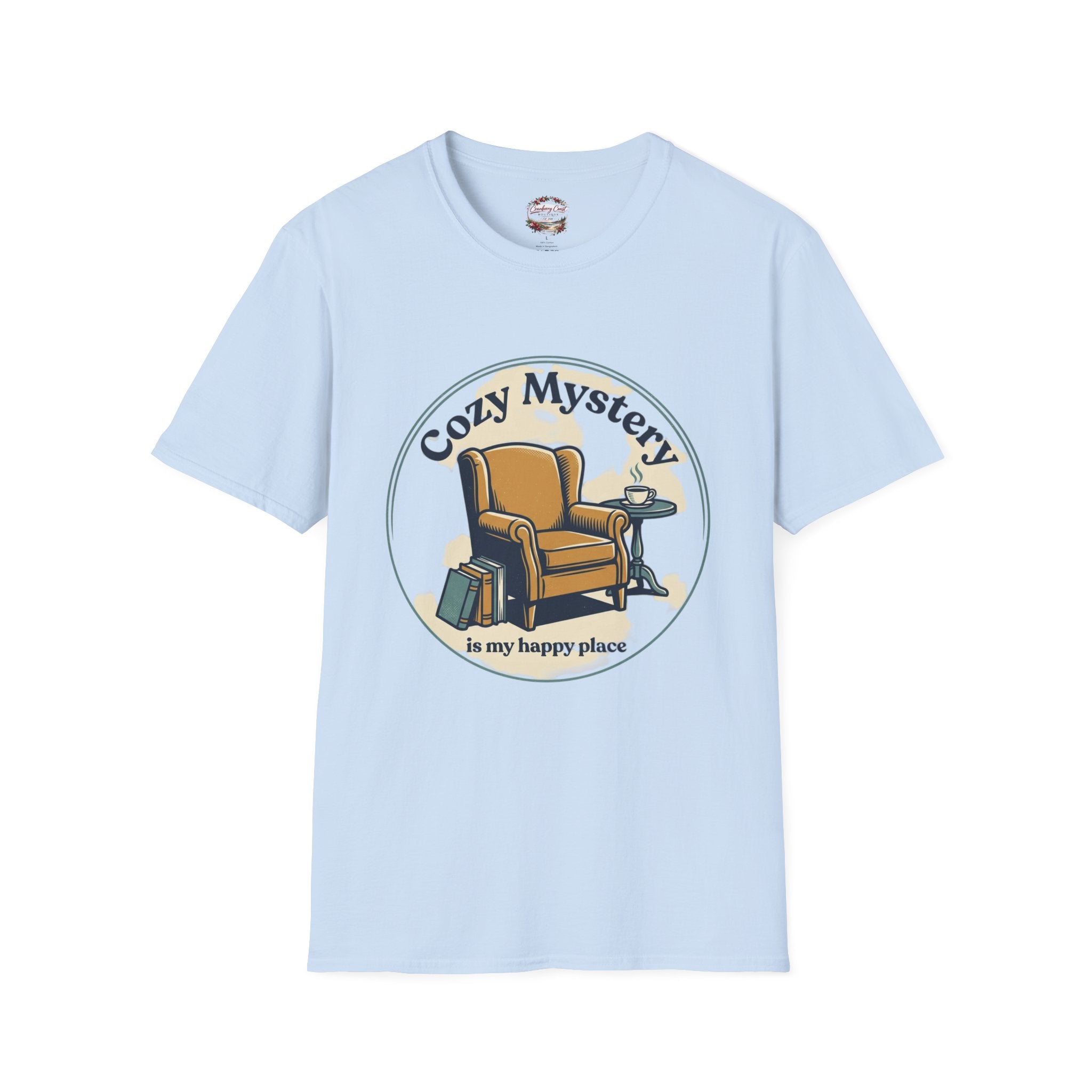 Cozy Mystery Is My Happy Place Tee