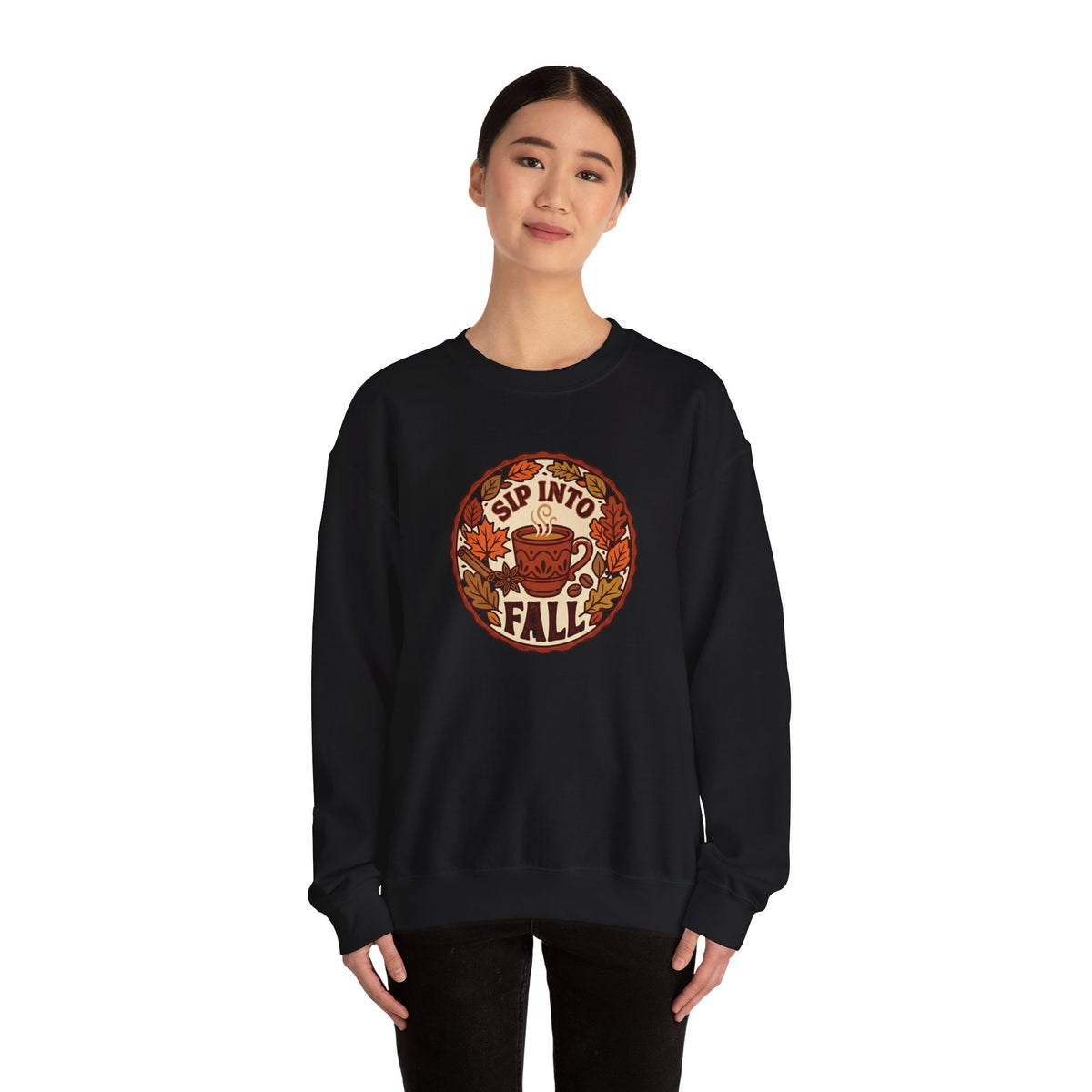 Sip Into Fall Crewneck