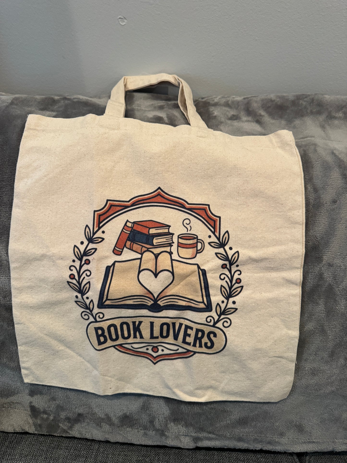 Book Lovers Cozy Reading Tote