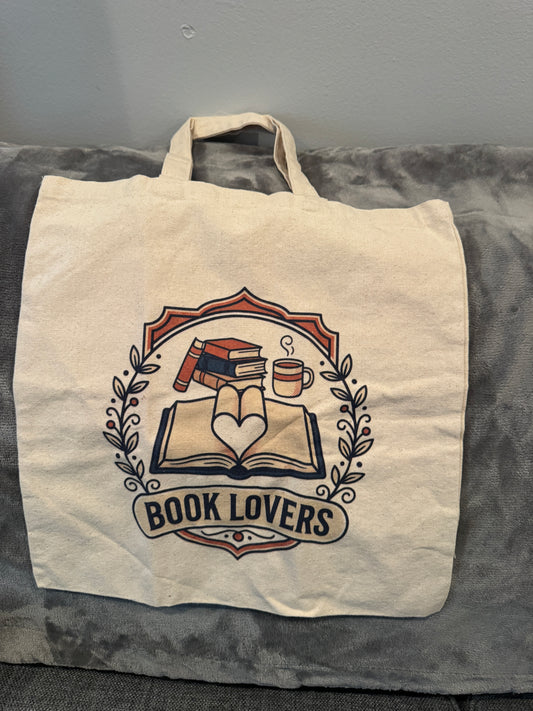 Book Lovers Cozy Reading Tote