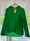 Emerald Harbor Button-Up Top 💚