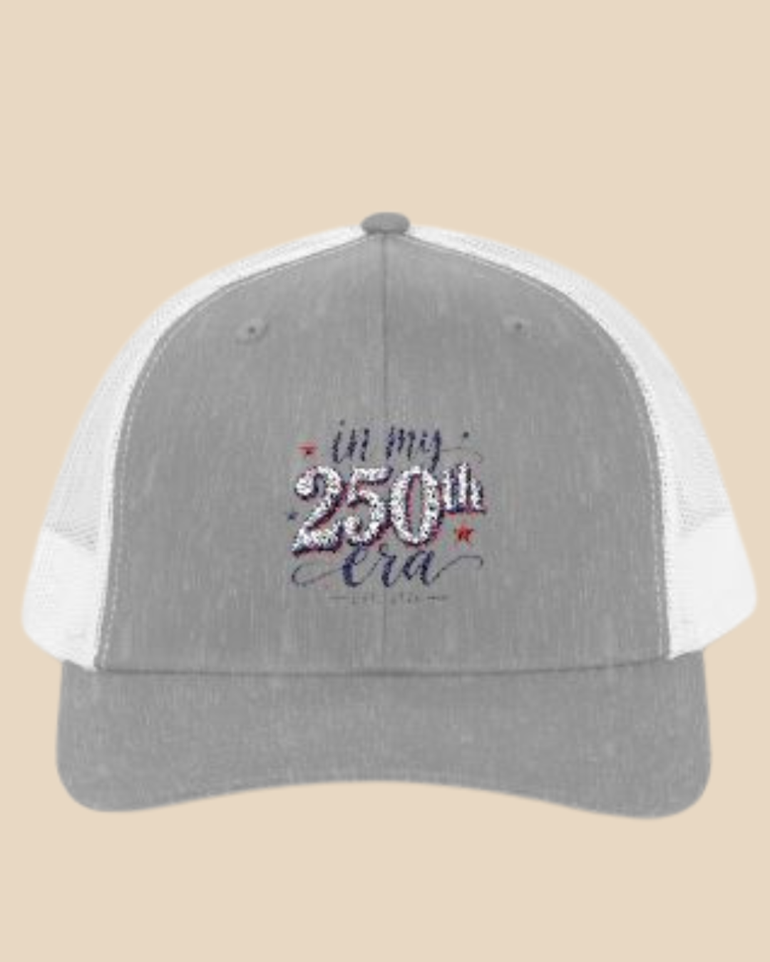 Liberty Harbor Trucker Hat - Grey