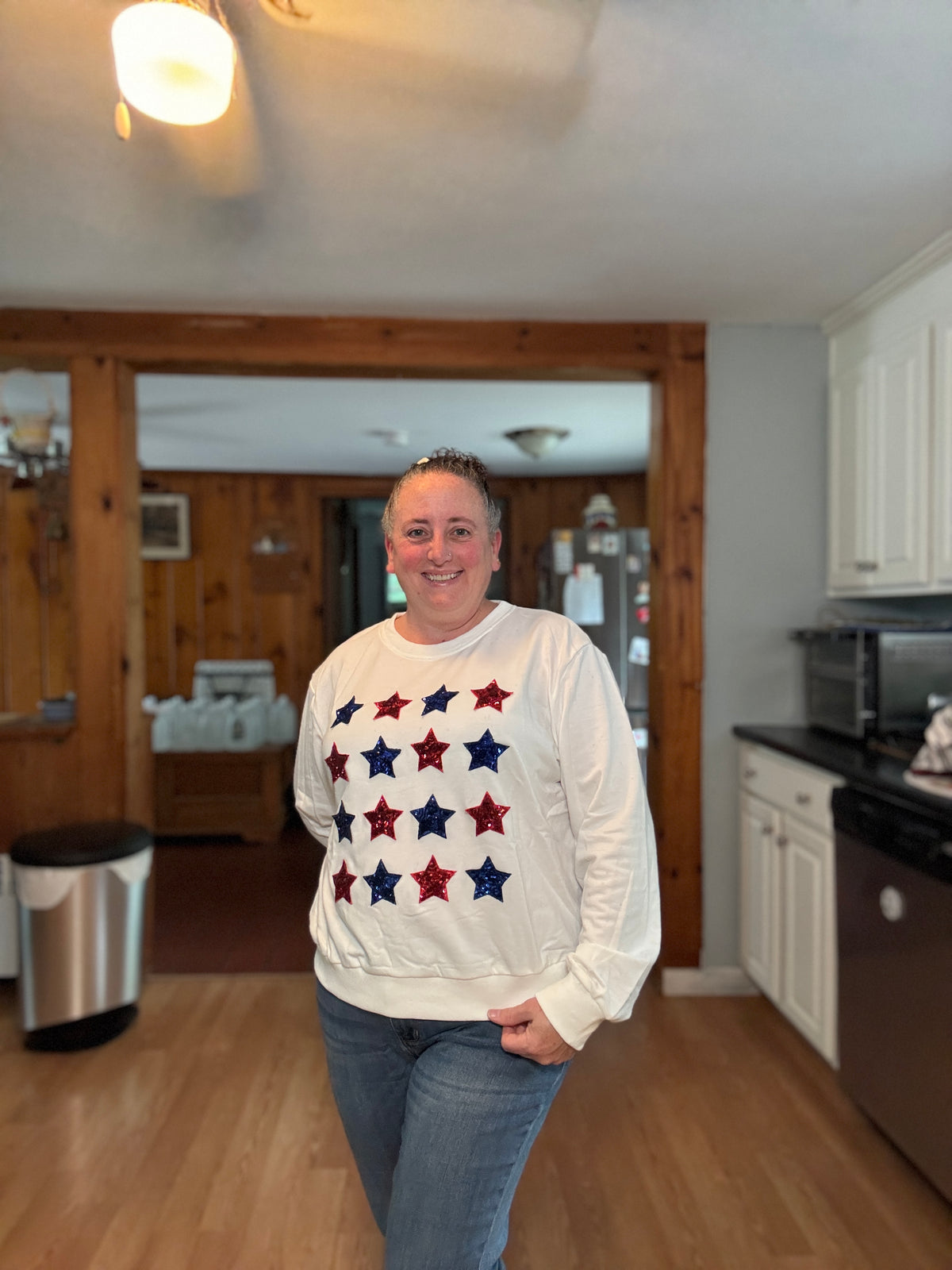 Liberty Harbor Star Sweater